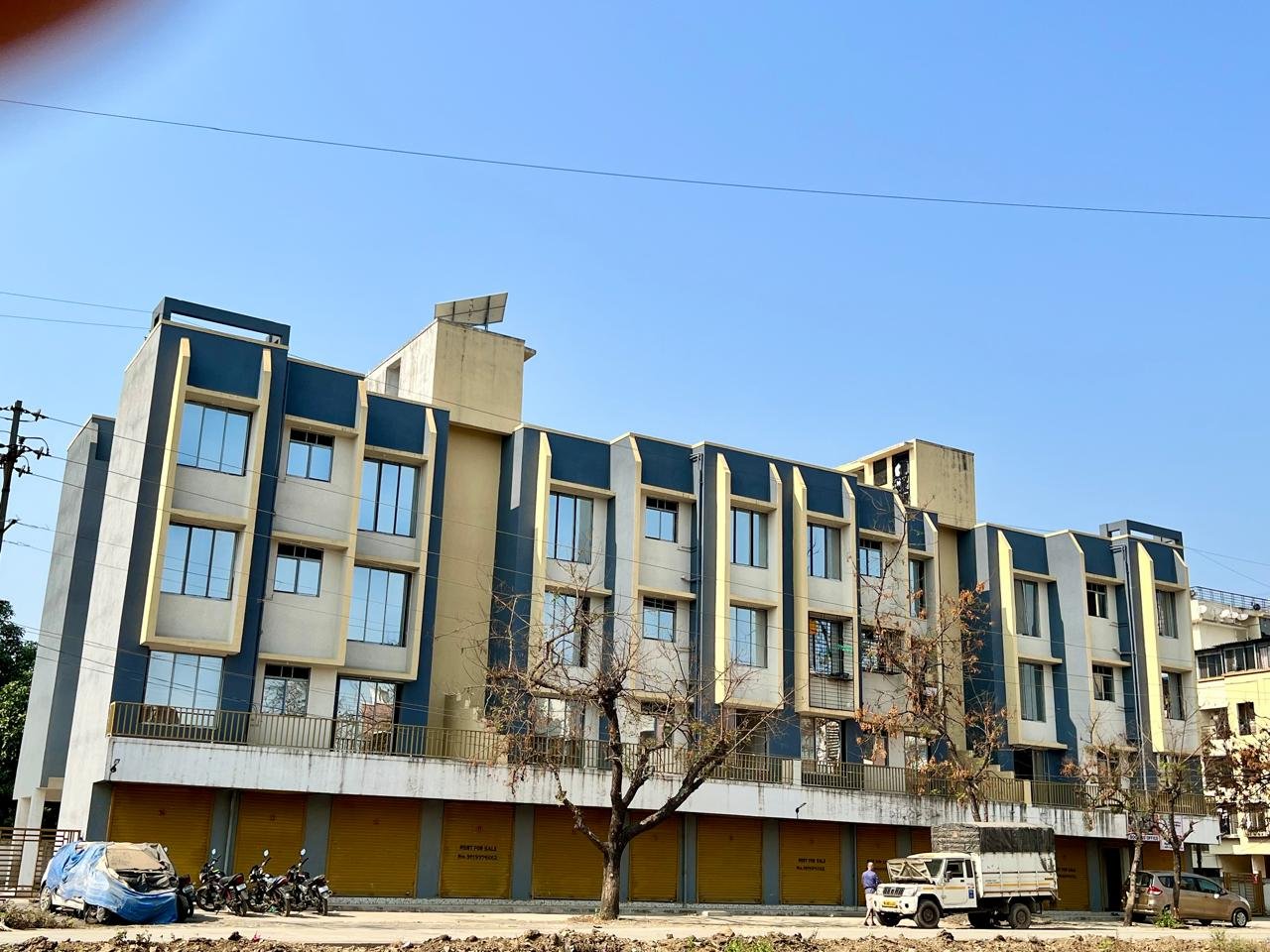Completed Aadharshila Group building exterior in Palghar